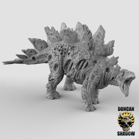 Image of Undead Stegosaurus (pre supported)