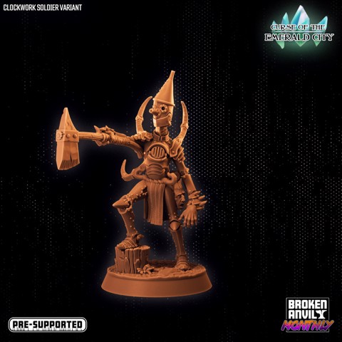 Image of Curse of the Emerald City - Clockwork Soldier 1