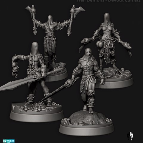 Image of Hell Beasts - Cultists
