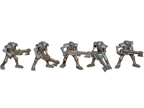 Image of Robots infantry set 