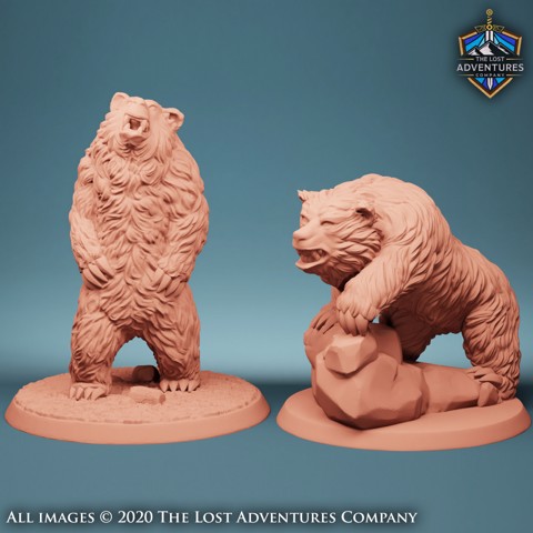 Image of Bears (Set of 2) (Pre-Supported)