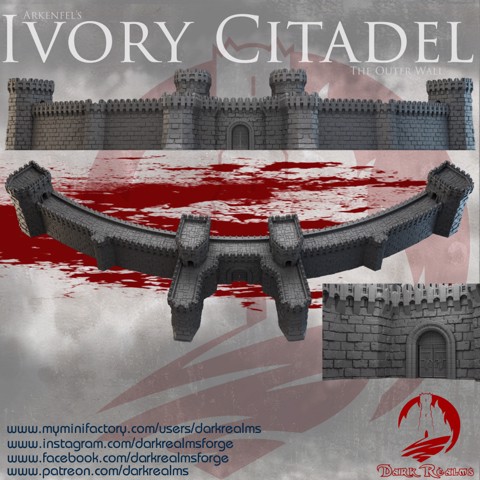 Image of Arkenfel - Ivory Citadel - Outer Wall