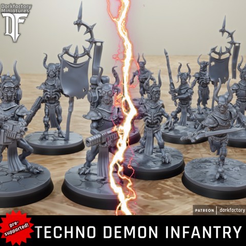 Image of Techno Demon Infantry