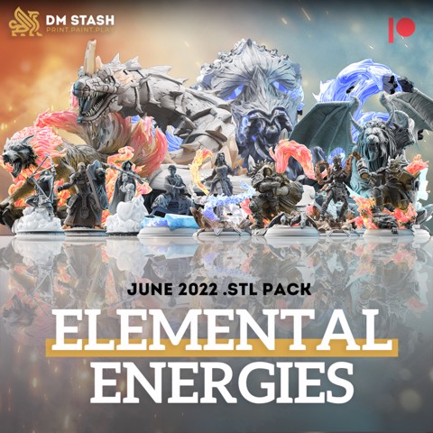 Image of Elemental Energies (DM Stash June '22 Bundle)