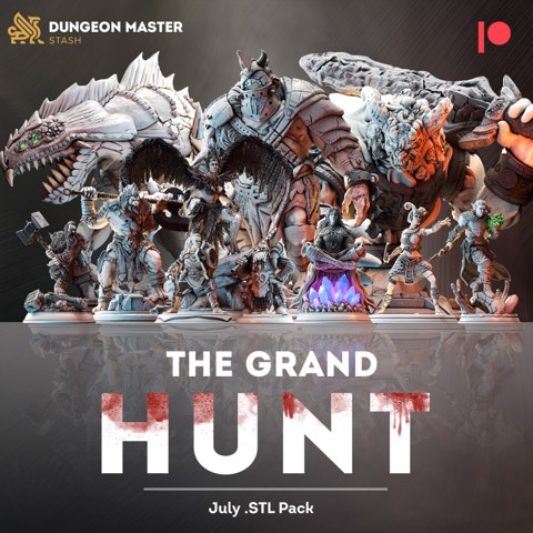 Image of The Grand Hunt (DM Stash July '22 Bundle)