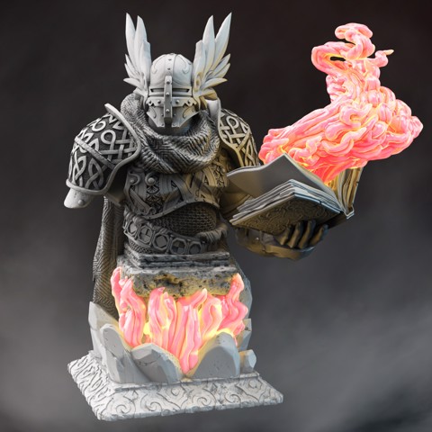 Image of BUST - Fiery Forge Cleric - Gorozai