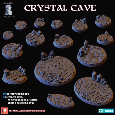 Image of Crystal Cave Set (Pre-supported)