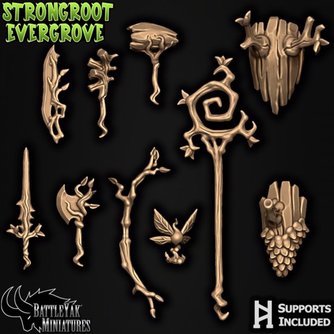 Image of Strongroot Evergrove Customization & Terrain Pack