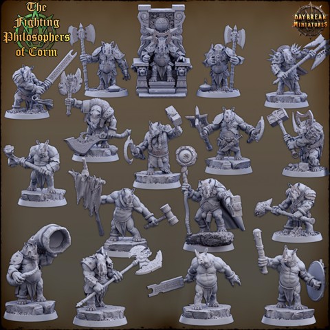 Image of The Fighting Philosophers of Corm - COMPLETE PACK