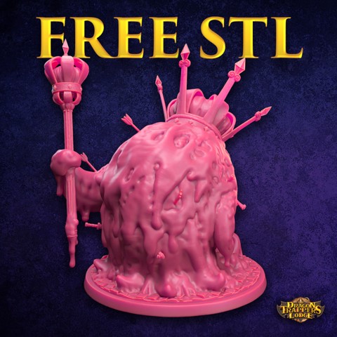 Image of FREE Ooze King Slime | PRESUPPORTED