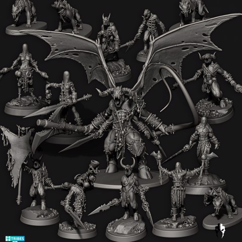Image of HellBeasts - Demons - Complete Set