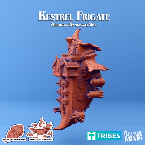 Image of Airship - Kestrel Frigate