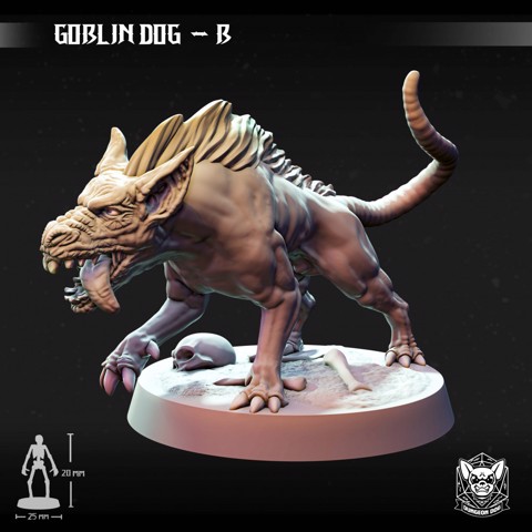 Image of Goblin Dog - B