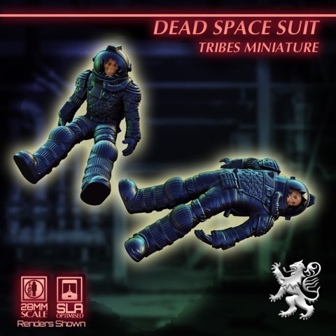 Image of Dead Space Suit 28mm Miniature