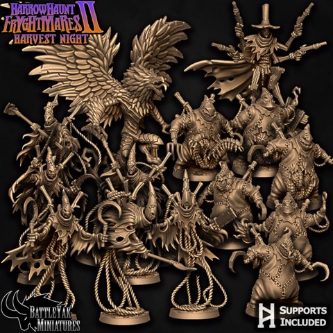 Image of Harrowhaunt Fryghtmares II: Harvest Night Character Pack