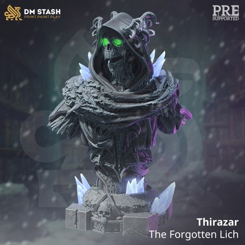 Image of Frozen Lich BUST - Thirazar