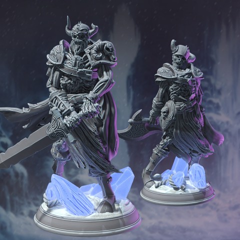 Image of Draugr Undead Warriors - Pair