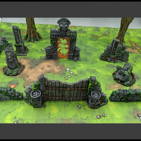 Image of Jungle Temple Ruins [SUPPORT-FREE]