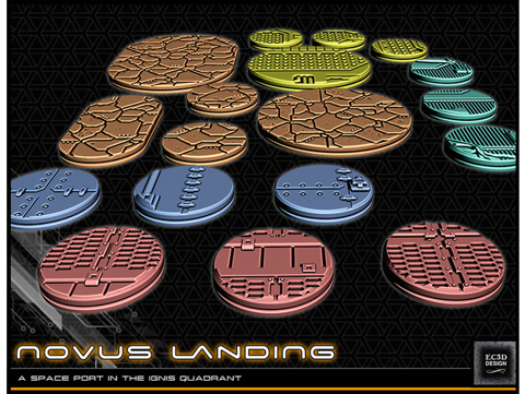 Image of Novus Landing - Scifi Mini Bases