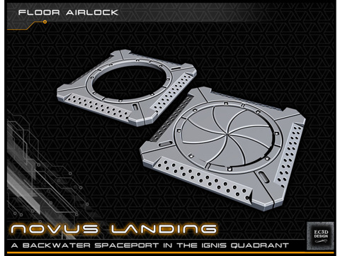 Image of Floor Airlock - 28-32mm Gaming - Novus Landing