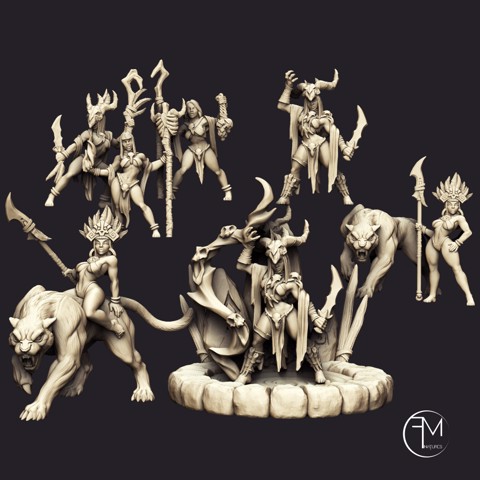 Image of Necromancer Tribe (AMAZONS! Kickstarter)