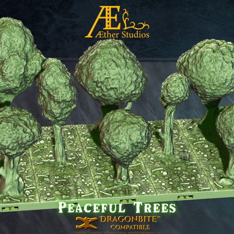 Image of AEPCEF03 - Peaceful Trees
