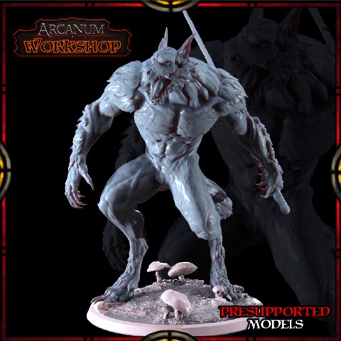 Image of Werewolf cursed Knight Berserker