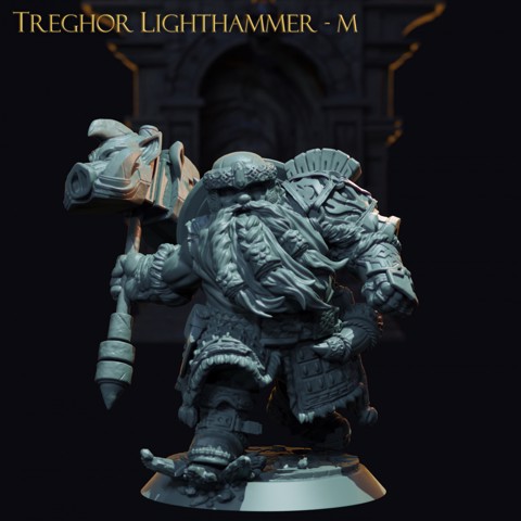 Image of Treghor Lighthammer - Cleric