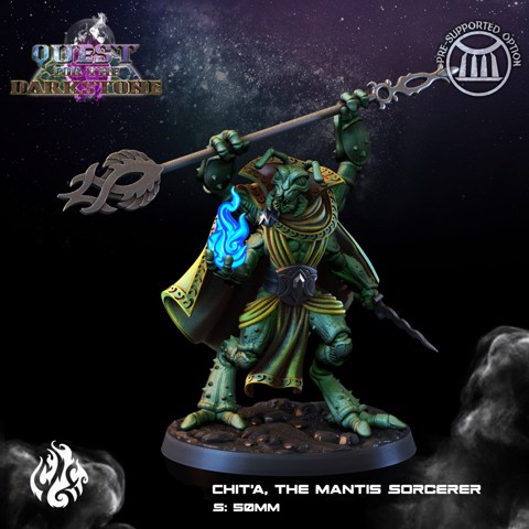 Image of Chit'a, the Mantis Sorcerer