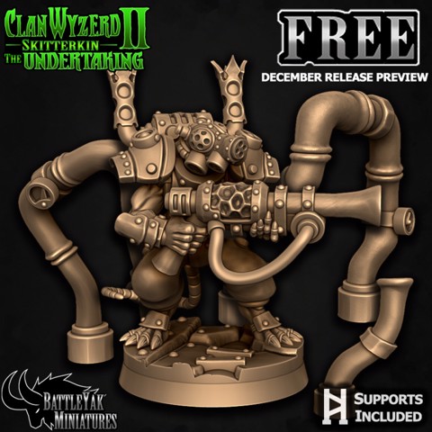 Image of Clan Wyzerd Skitterkin Free Files - December Release Preview