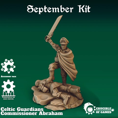 Image of Celtic Guardians Commissioner Abraham