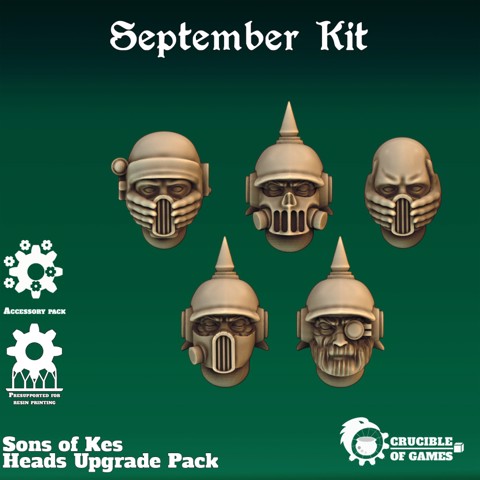 Image of Sons of Kes Heads upgrade pack