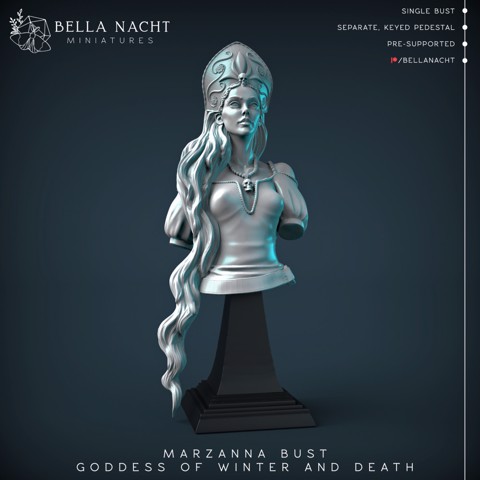 Image of Marzanna Bust | Goddess of Winter and Death