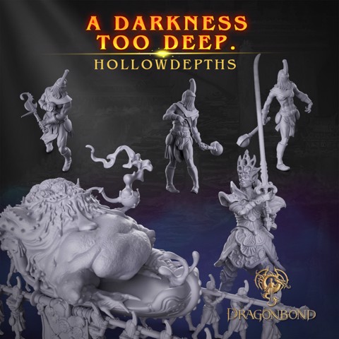 Image of Dragonbond Tribes Bundle 1: A darkness too deep, Hollowdepths