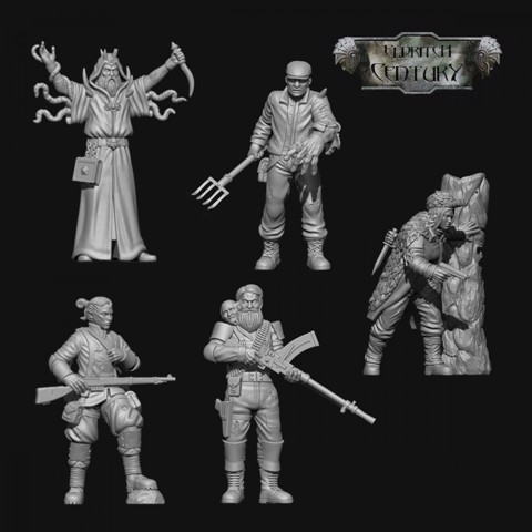 Image of Eldritch Century - Remnants  STL Pack