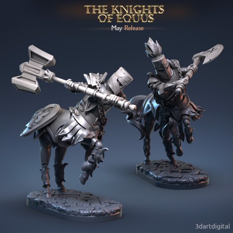 Image of 2 Heavy Centaur Knights'
