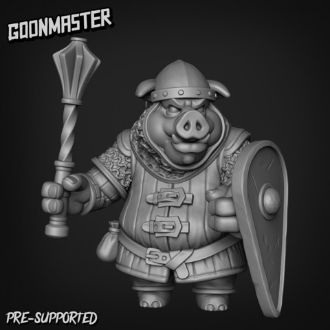 Image of Pig Mace Soldier 3