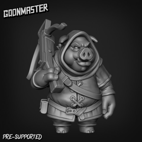 Image of Pig Crossbowman 2