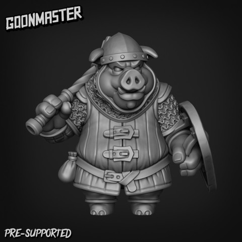 Image of Pig Mace Soldier 1