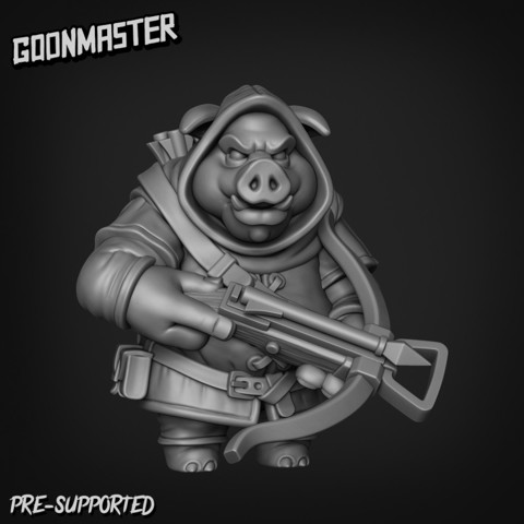 Image of Pig Crossbowman 3