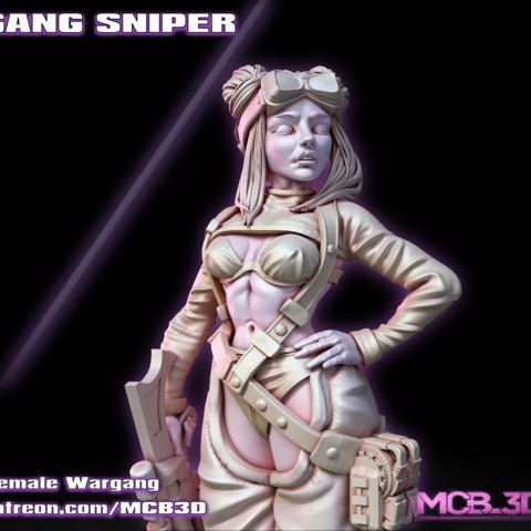 Image of Female Gang Member - Sniper