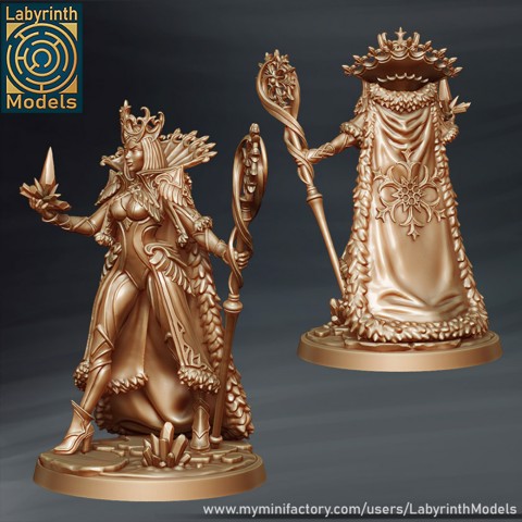 Image of Ice Queen / Ice Empress  - 32mm scale