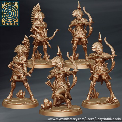 Image of Valkyrie Archers - 32mm scale