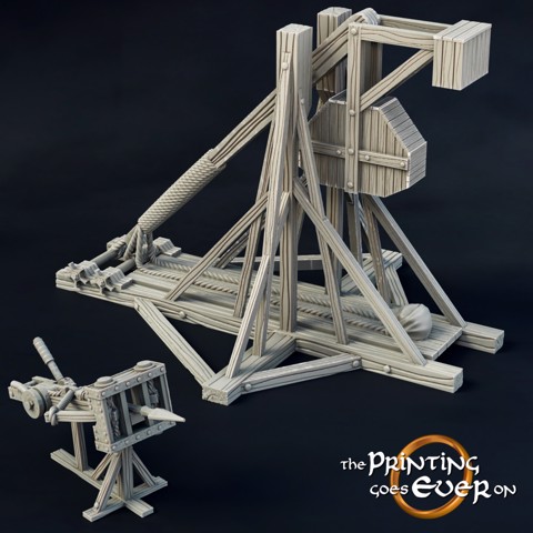 Image of Gonthan Siege Weapons - Ballista and Trebuchet