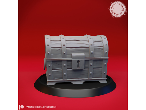Image of Treasure Chest - Disguised Mimic - D&D Miniature