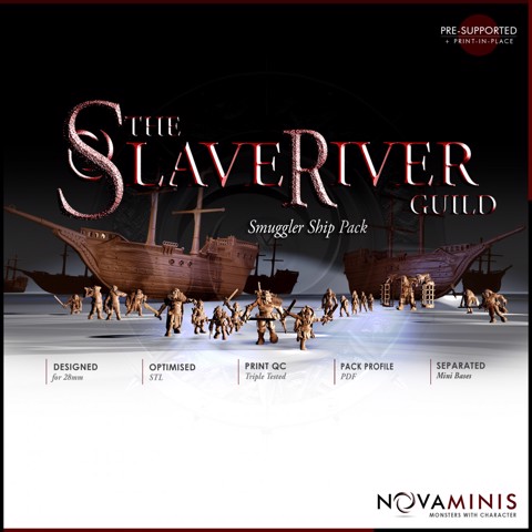 Image of The Slave River Guild: Smuggler Ship