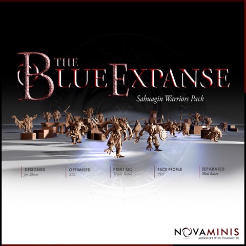 Image of The Blue Expanse: Sahuagin Warriors