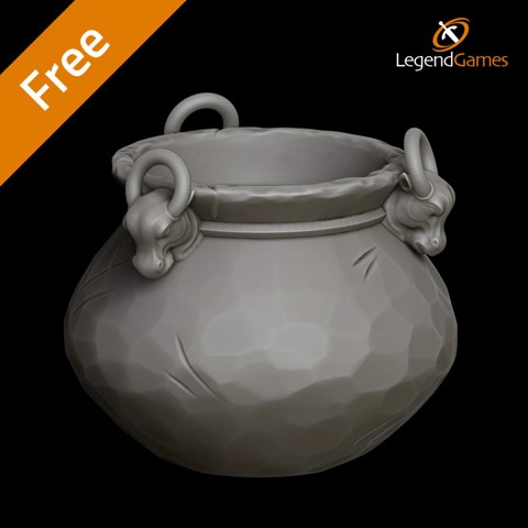 Image of LegendGames FREE Empty Cauldron for Halloween