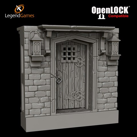 Image of LegendGames OpenLOCK Tavern Door (openable)