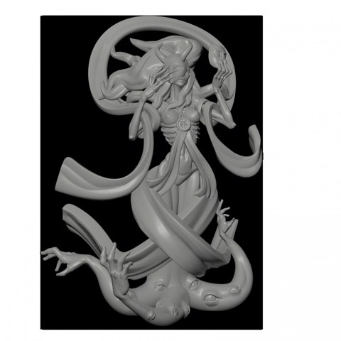 Image of Bai Gu Jing Demon Form
